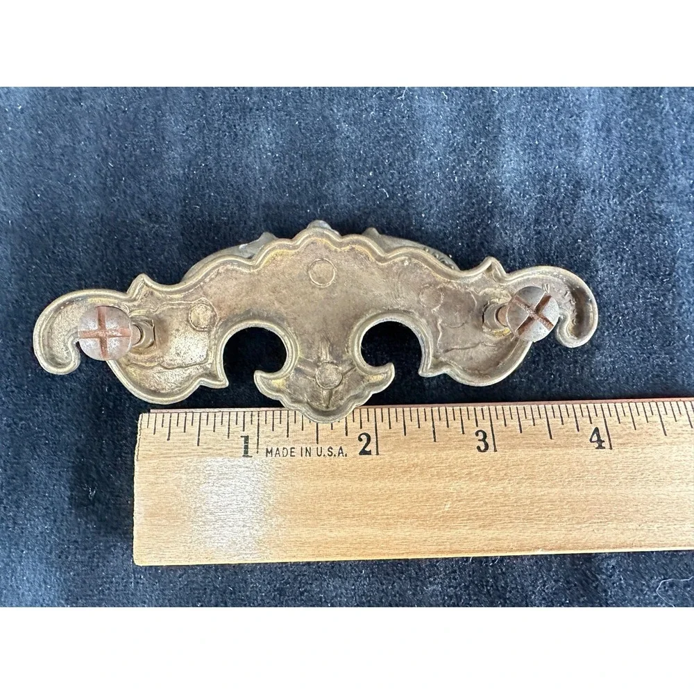 Vintage Hardware Chippendale Bail Drawer Pulls Set of 3 Pulls 4.5